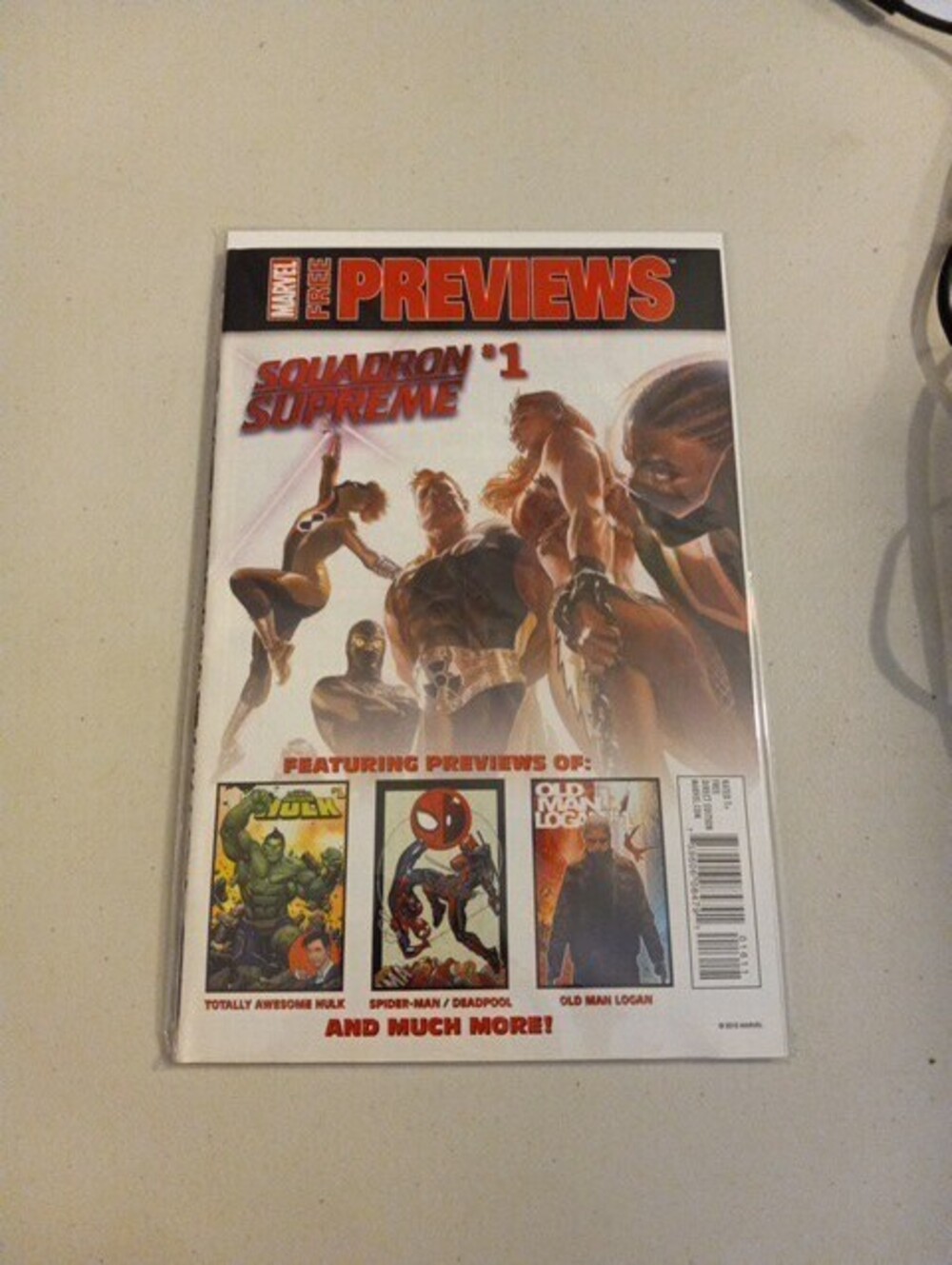 Marvel Previews 2016 Squadron Supreme #1 Marvel Comics